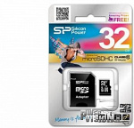 Silicon Power micro SDHC Card 32GB Class 10