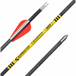 Карбоновая стрела для лука Bowmaster Champion, оперение 1,75’’ Streamline