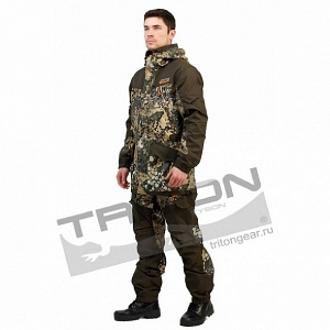 Летний костюм для охоты и рыбалки TRITON Горка (Дюспа бондинг, Коричневый)
