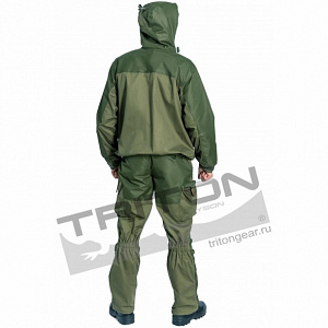 Летний костюм для охоты и рыбалки TRITON Тактик (Хлопок, зеленый)