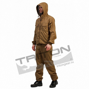 Летний костюм для охоты и рыбалки TRITON Патриот+ (Сорочка, бежевый)