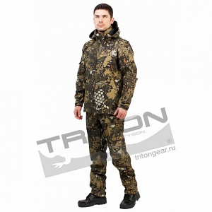 Летний костюм для охоты и рыбалки TRITON Тритон (СофтШелл, бежевый)