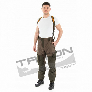 Летний костюм для охоты и рыбалки TRITON Горка (Хлопок 130гр, Хаки)