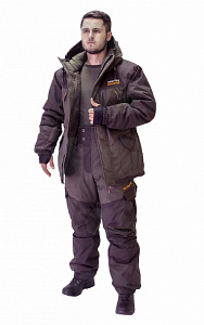 Зимний костюм для рыбалки и охоты TRITON Горка -40 (Таслан, хаки)