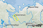 Карта C-MAP RS-N517 - Северная Двина низовье
