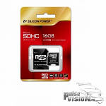 Silicon Power micro SDHC Card 16GB Class 10