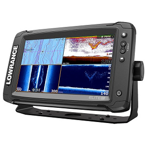 Lowrance Elite-9Ti Mid/High/TotalScan