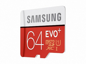 Samsung micro SDHC EVO+ UHS-I 64GB Class10