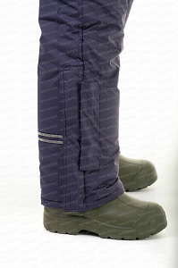 Зимний костюм для рыбалки и охоты «Cоболь» -45 (Таслан, Синий) GRAYLING
