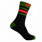 Водонепроницаемые носки DexShell Ultra Dri Sports Socks DS625WBO с оранжевой полосой