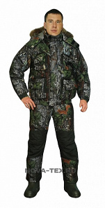Зимний костюм для рыбалки и охоты «Фишер» -40 (Алова, PR 008-1) GRAYLING