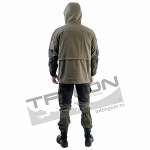 Летний костюм для охоты и рыбалки TRITON Призрак (Хлопок, зеленый)