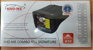 Sho-Me Combo №1 A12 Signature GPS/GLONASS