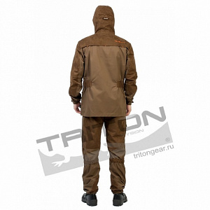 Летний костюм для охоты и рыбалки TRITON Охотник (Хлопок 180 гр., коричневый)
