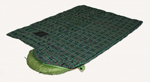 Спальный мешок Alexika Siberia Plus Зеленый левый