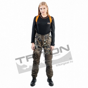 Женский костюм для охоты и рыбалки TRITON Горка -5 (Дюспа Бондинг, бежевый)